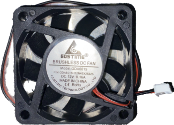Brushless Dc Fan 12V & 0.16A
